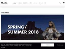 Tablet Screenshot of klaranademlynska.cz